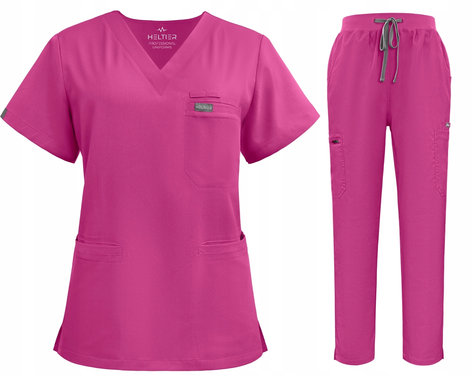 Komplet Medyczny Damski Scrub Uniform Model Prescribe Kolor Rose Rozm. L