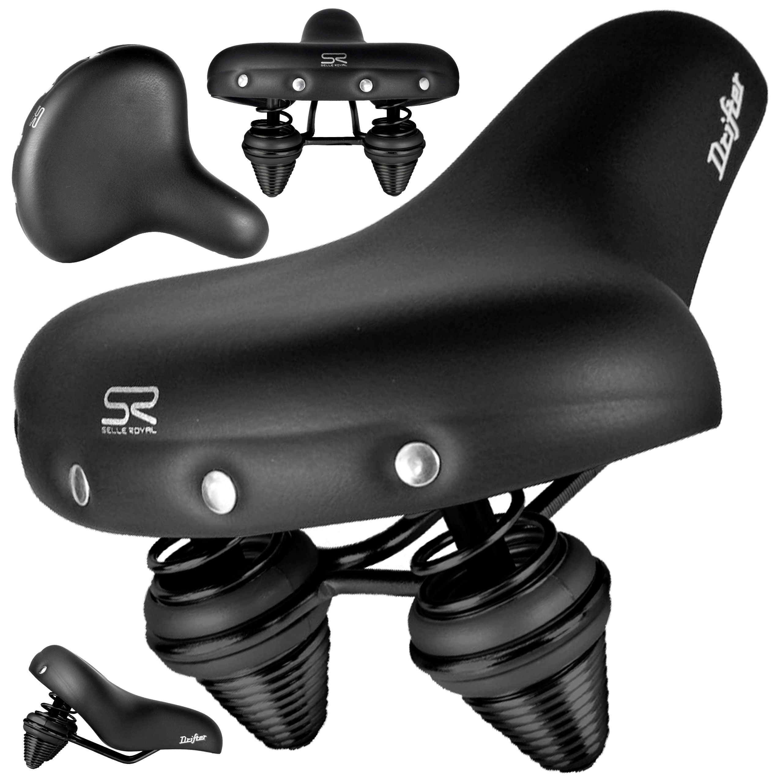 Siodełko Rowerowe Selle Royal Drifter Na Podwójnych Sprężynach Retro