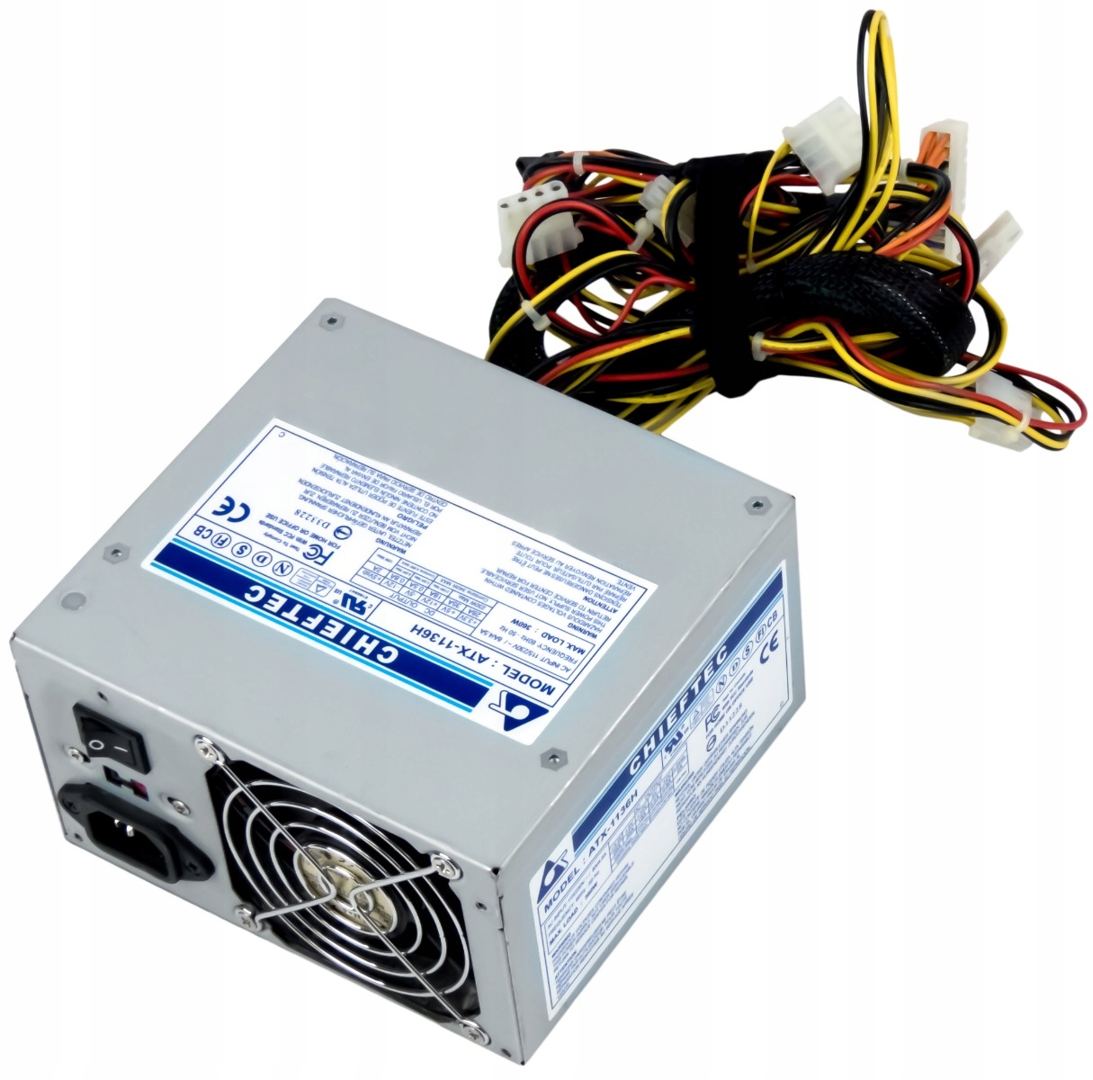 Chieftec ATX-1136H 360W Atx Molex Sata Zdroj