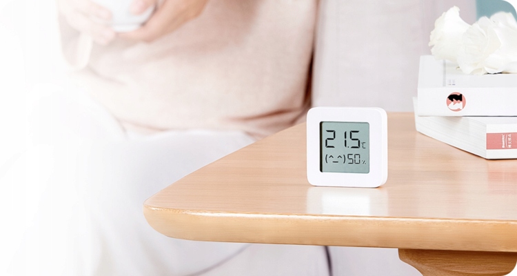 Czujnik temperatury i wilgotności XIAOMI Mi Temperature Humidity Monitor 2 Komunikacja Bluetooth