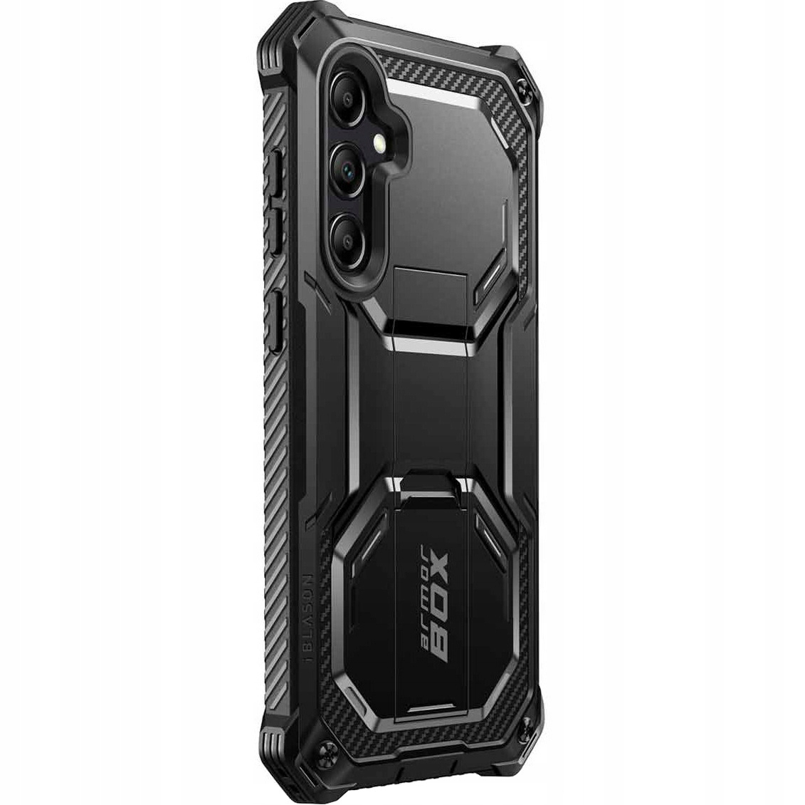 Pouzdro Supcase pro Galaxy S24 Fe, pevné, pevné, stylové, s opěrkou Stand
