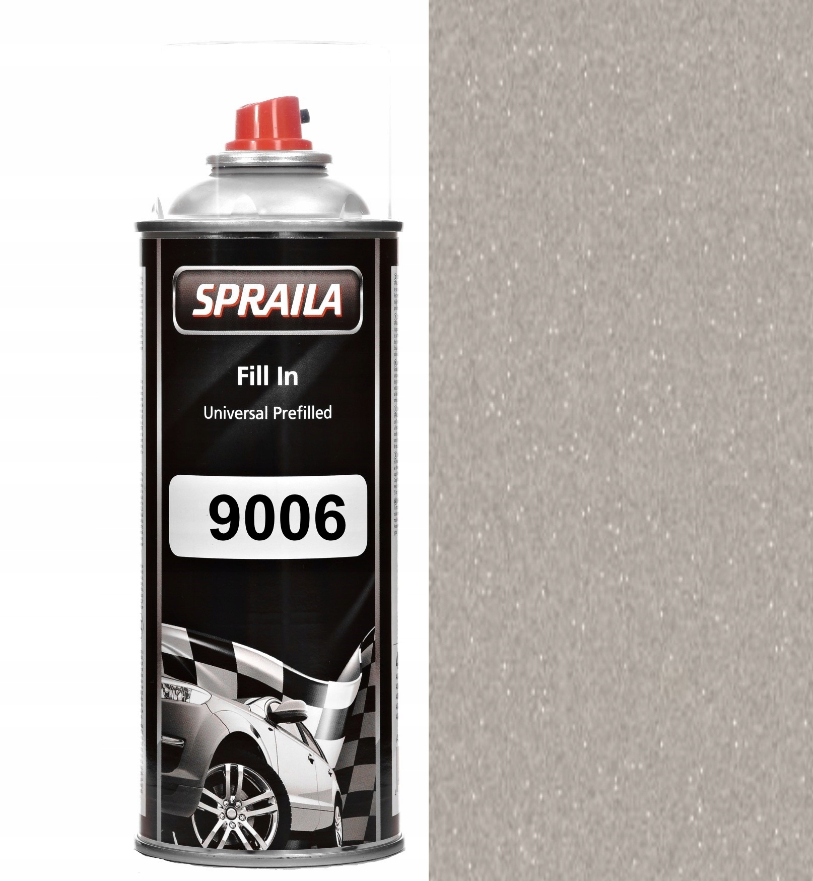 

Ral 9006 Alkyd Połysk 87 92% Farba Spray 400ML