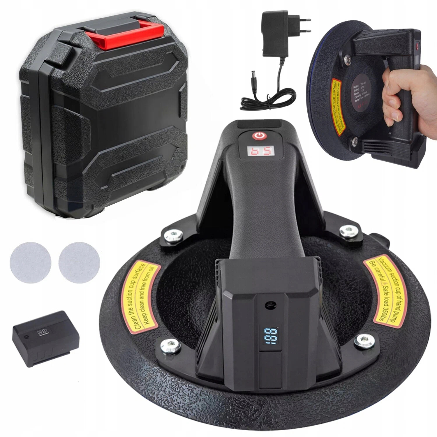 Sada Elektrických Přísavka Na Gresové Dlaždice Aku Držák