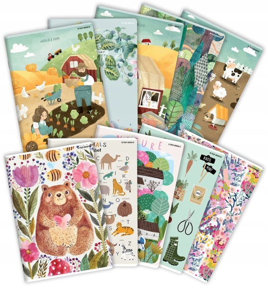 ZESZYT SZKOLNY ucznia A5/16 KARTEK W TRZY LINIE