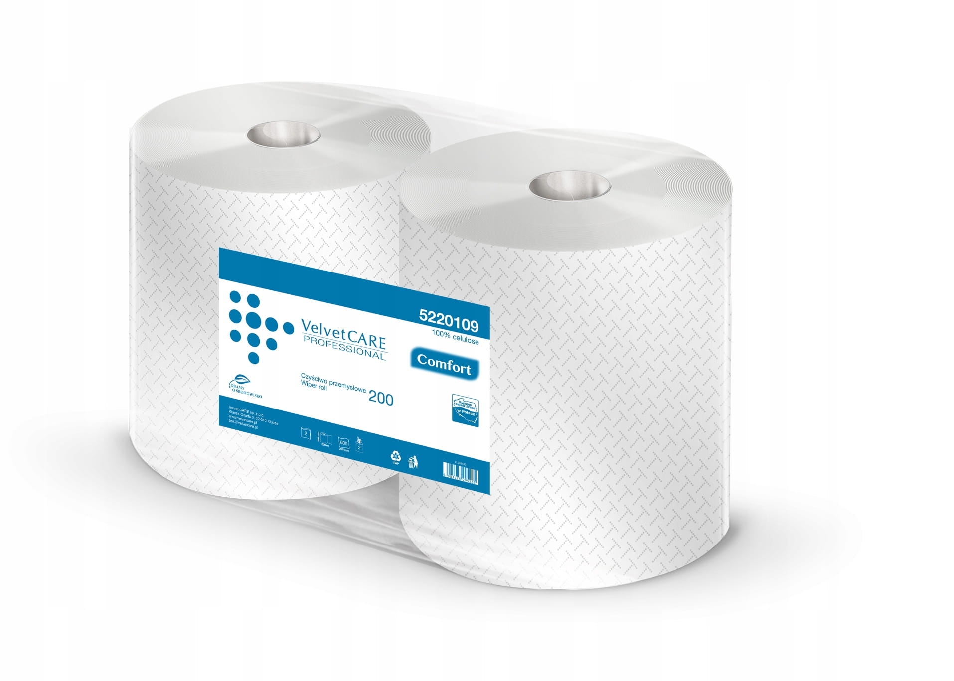 Ręcznik papierowy Velvet Care 5220109 2x200m IIw