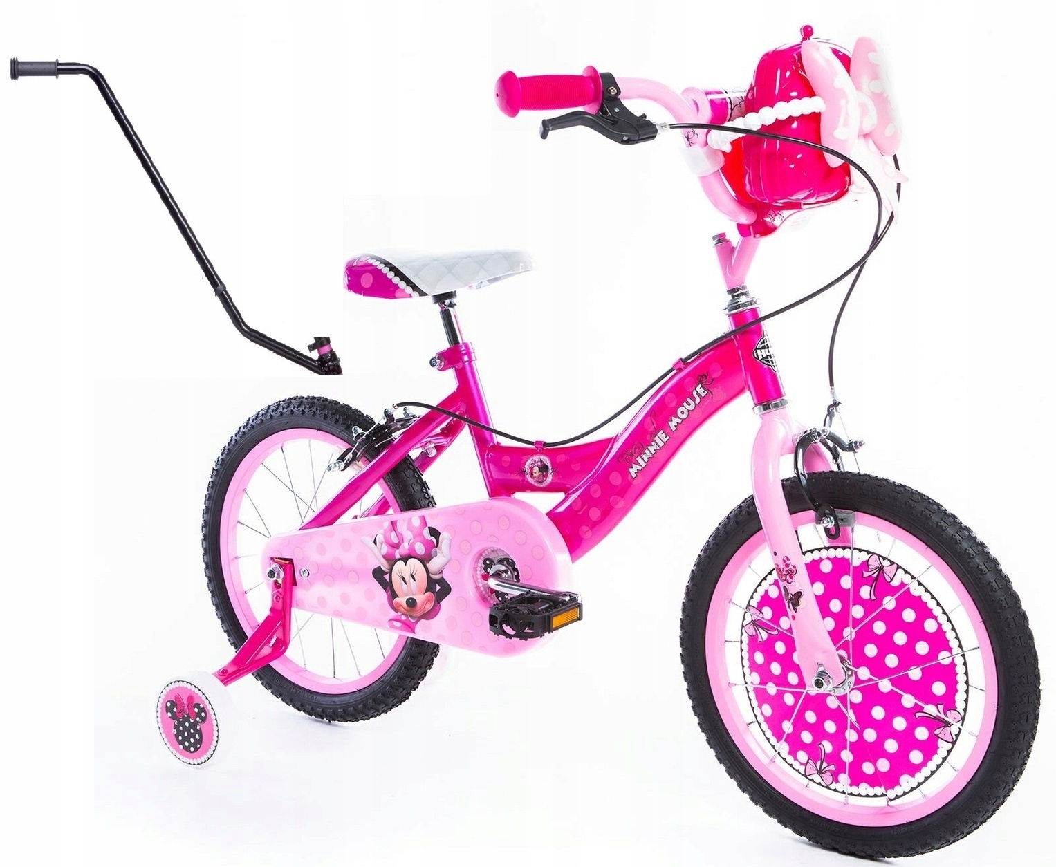 Rower dziecięcy 16 cali Disney Minnie 16" dla dziewczynki Huffy