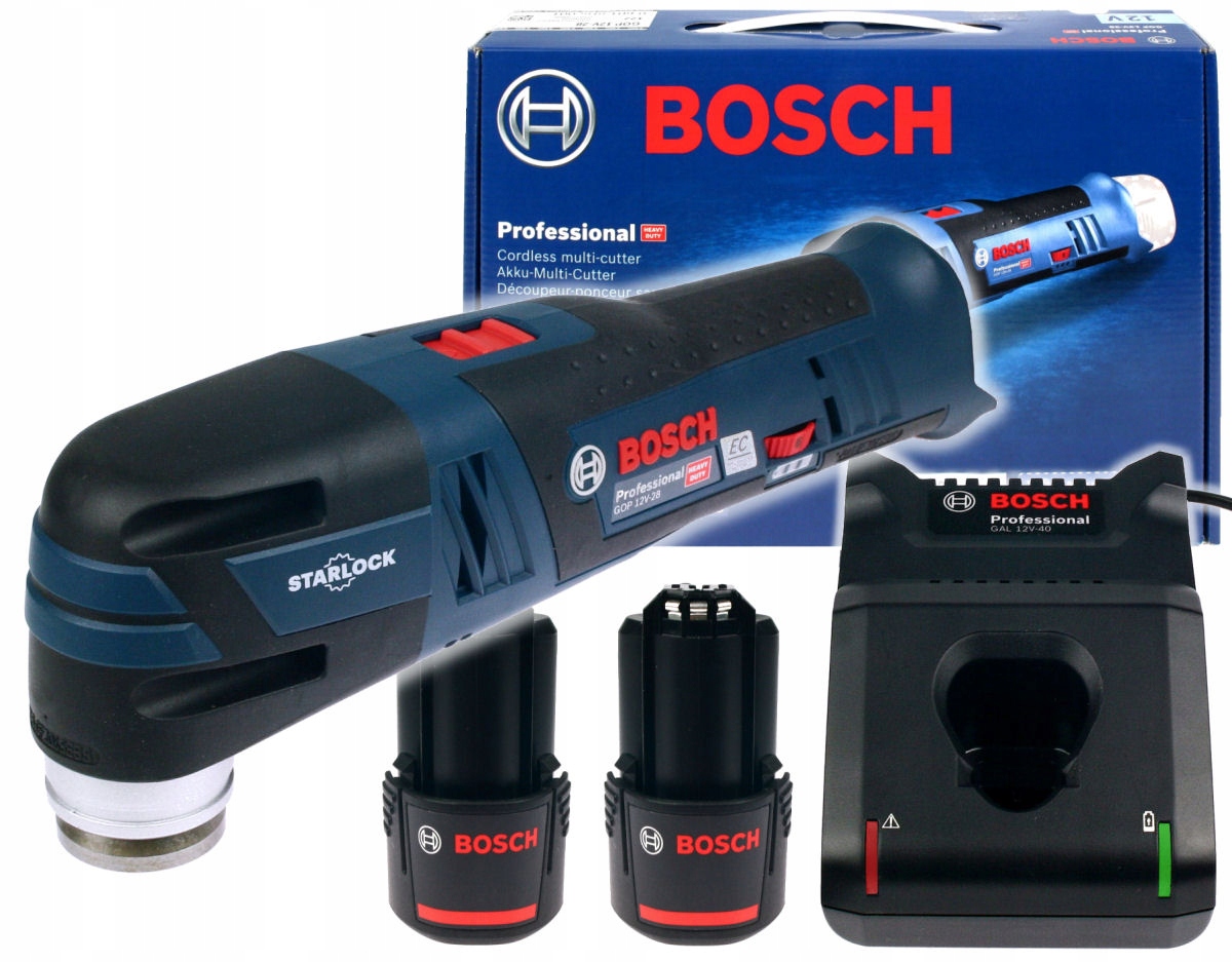 

Narzędzie Gop 12V-28 Bosch 2x3,0Ah