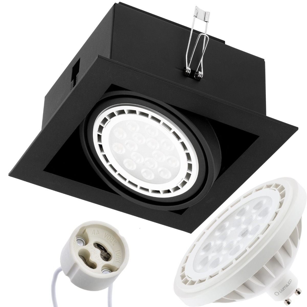 

Lampa Sufitowa Oprawa Halogenowa AR111 Led GU10