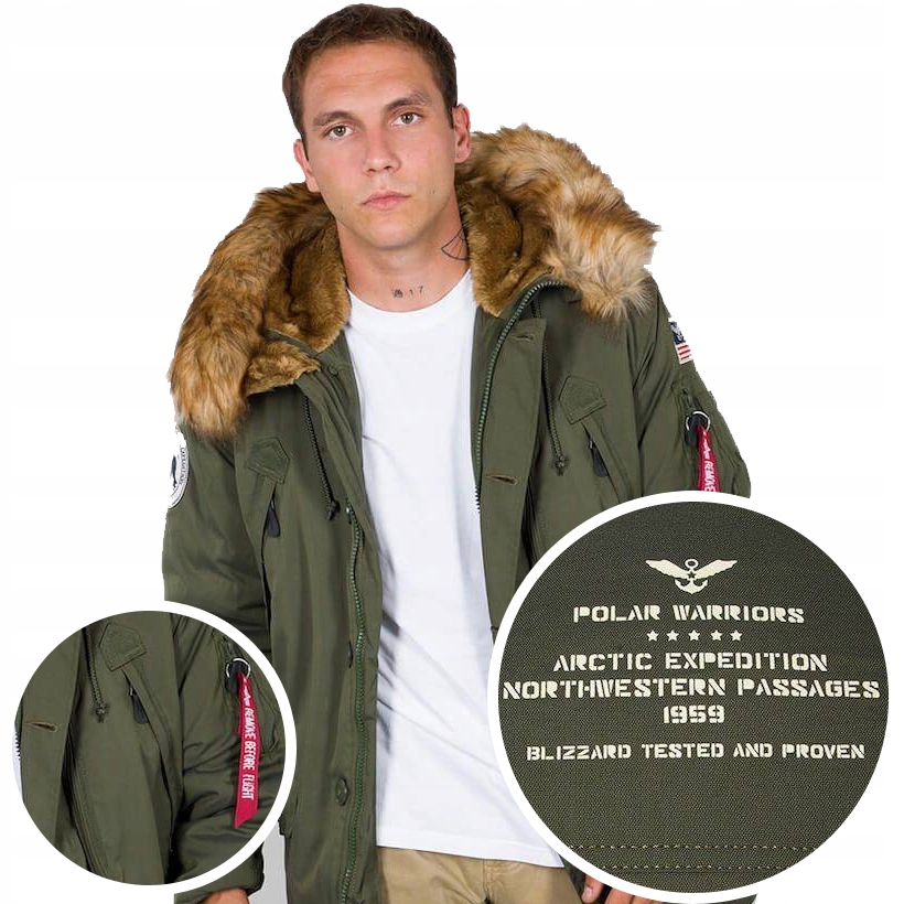 Alpha industries polar clearance warriors
