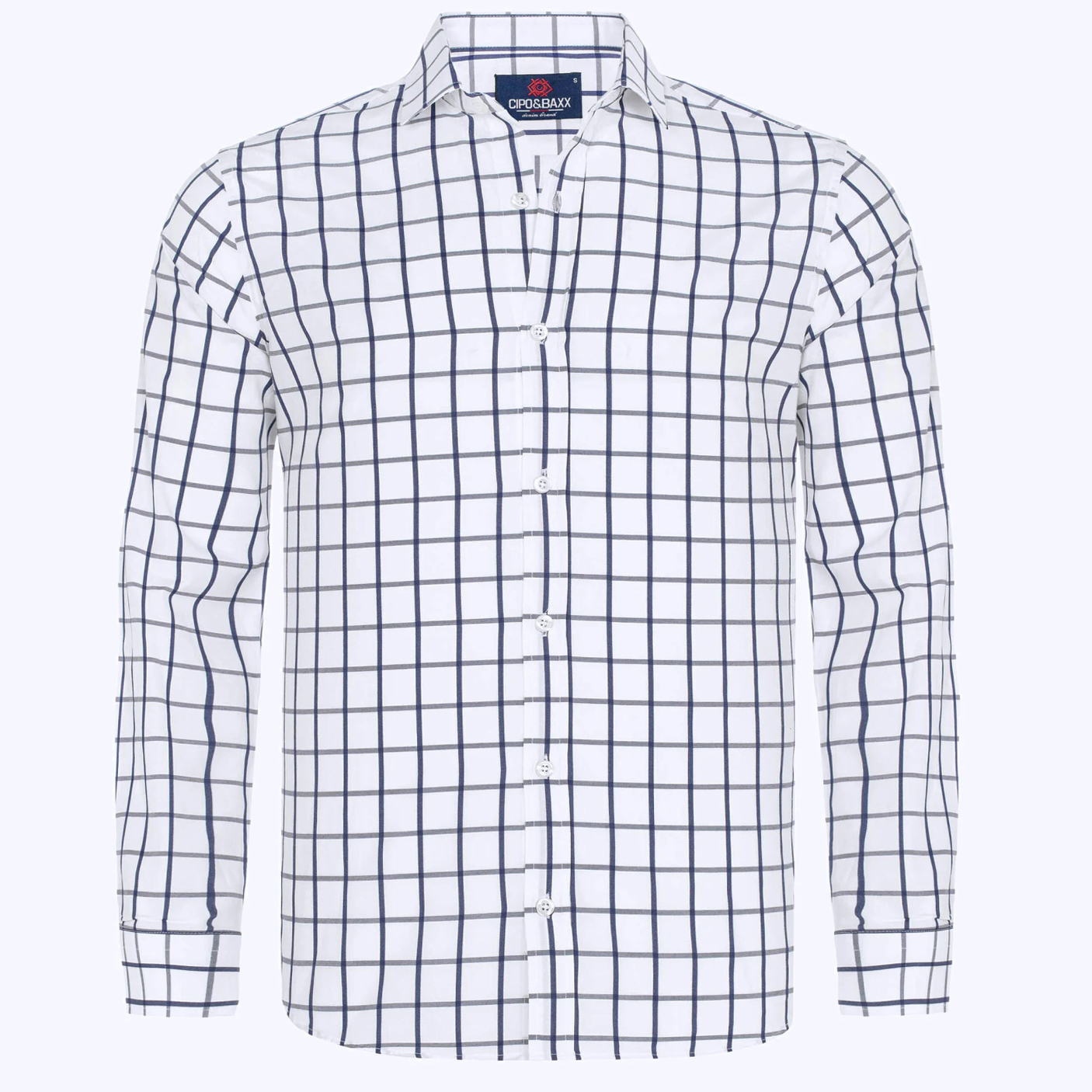 Pánská košile Casual Dárek Každodenní Elegance Cipo Baxx