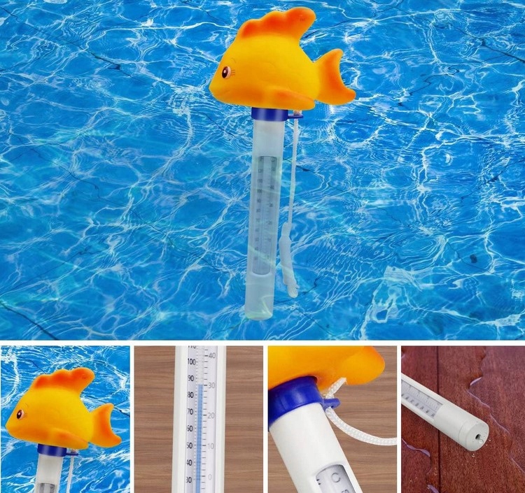 TERMOMETR BASENOWY PŁYWAJĄCY RYBKA RYBA DO BASENU WANNY WODY DLA DZIECI Producent bez marki