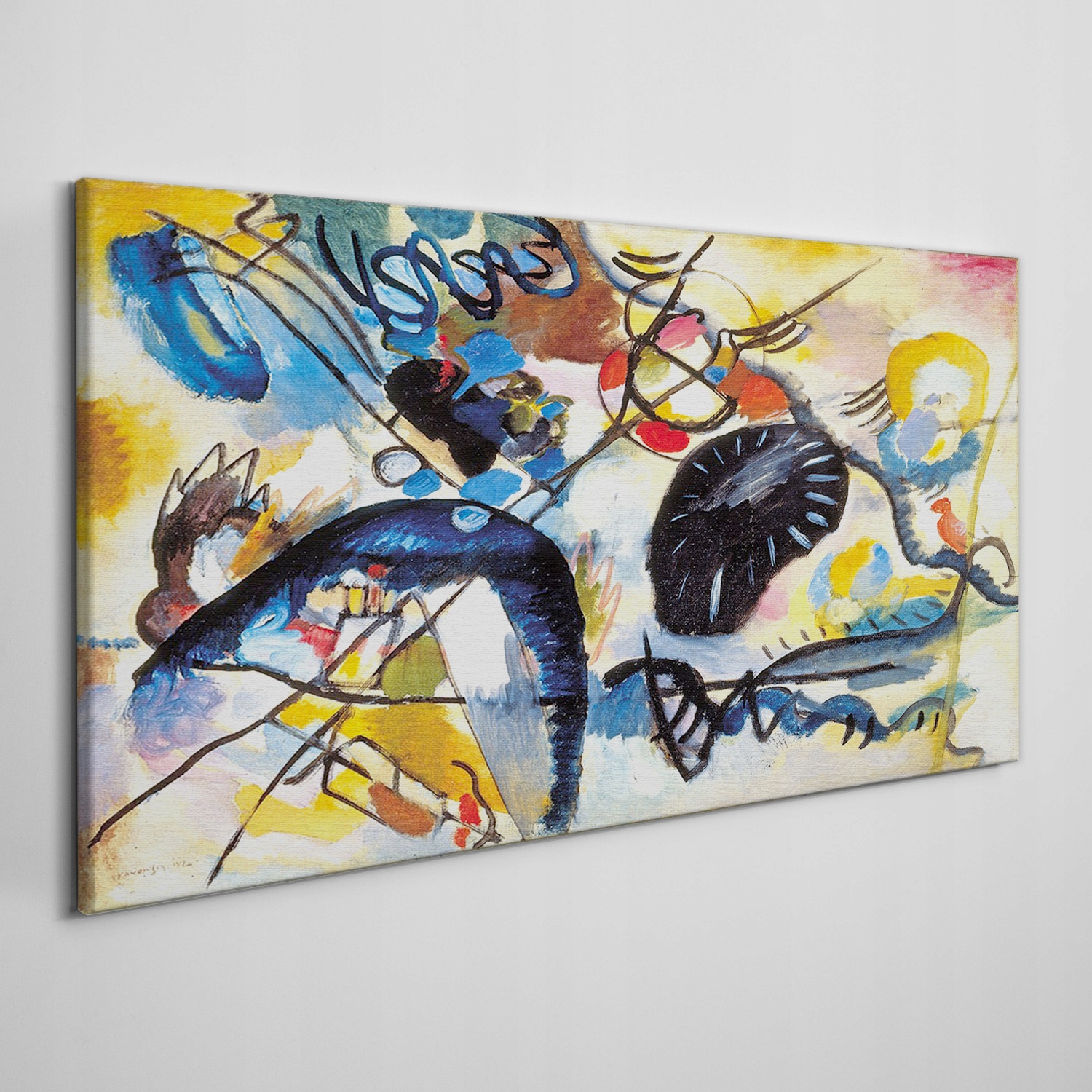 

Płótno foto obraz na ramie Czarny punktowy 140x70