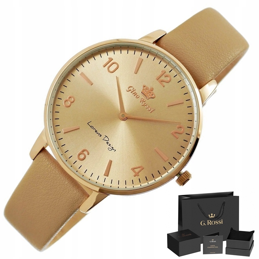 

Elegancki Zegarek Damski Gino Rossi Cyfry Pasek