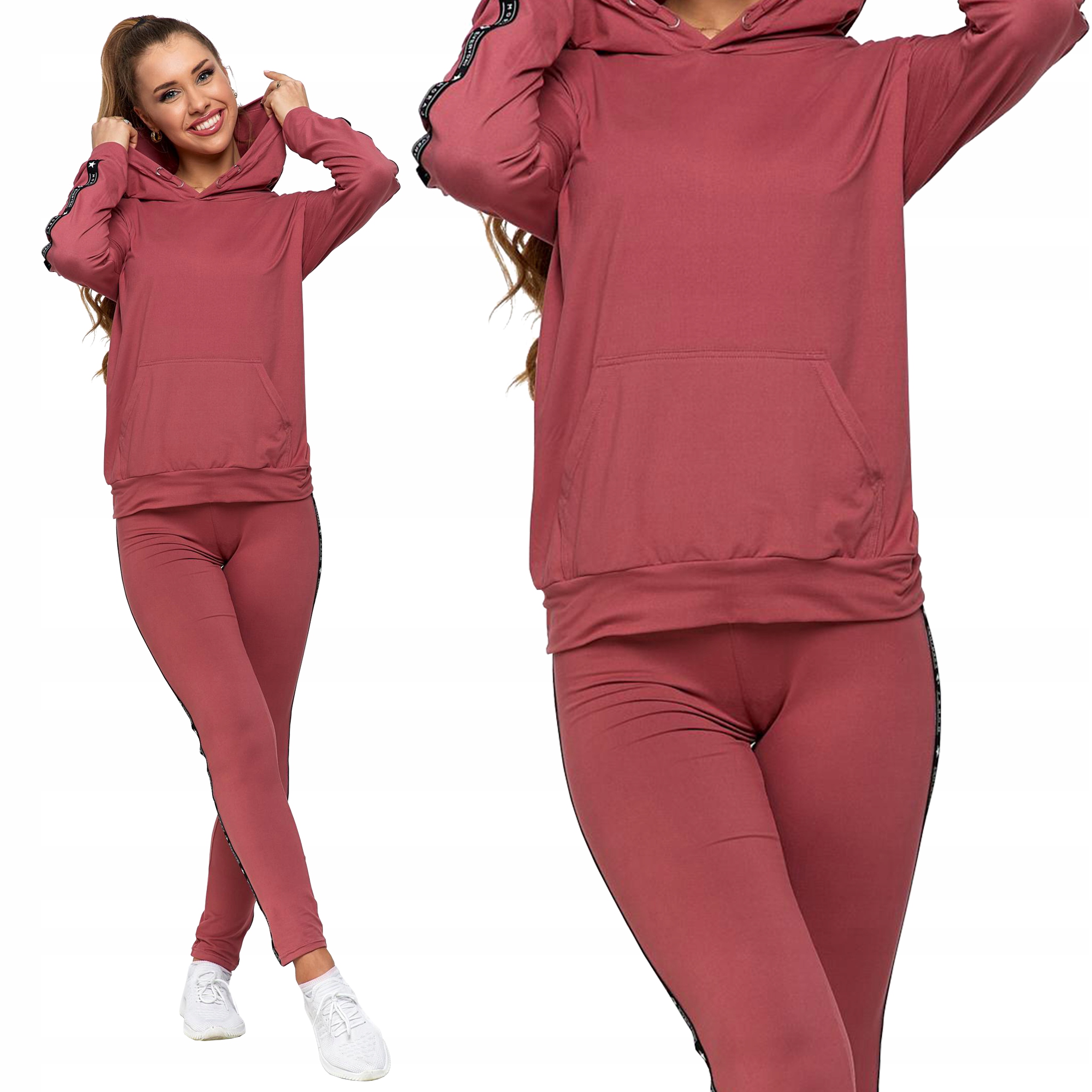 

Moraj Piękny Komplet Damski Legginsy Bluza S/m