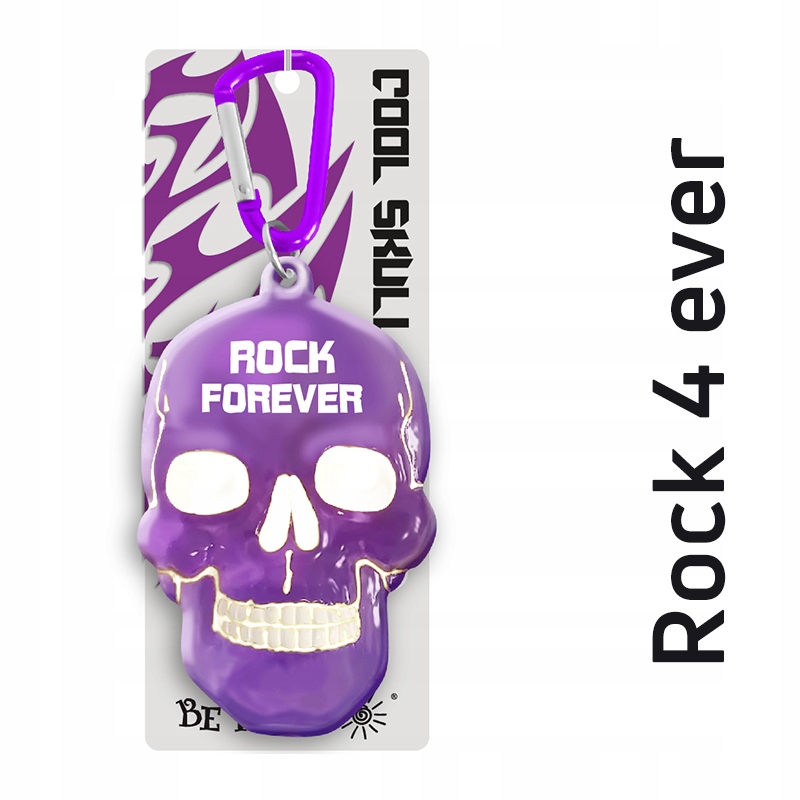 

Brelok do kluczy Rock 4 ever, fioletowy