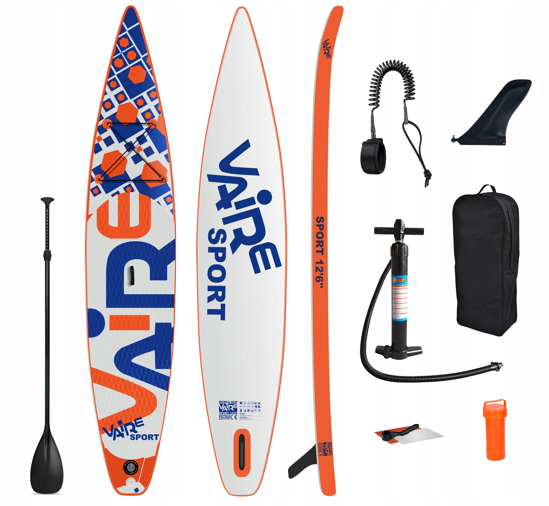 Deska Sup Vaire Sport 380 Race Stand Up Paddle Board