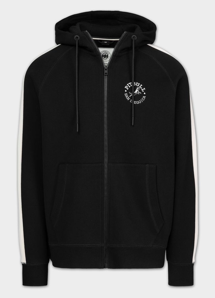 Pánská Rozepínací Mikina s kapucí Pitbull San Diego Ca Tlustá Teplá