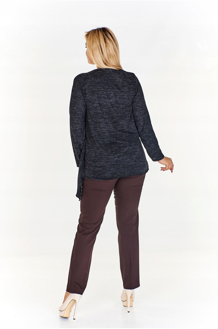 Bliźniak AVA bluzka z narzutką plus size 50 - 56 Model Ava