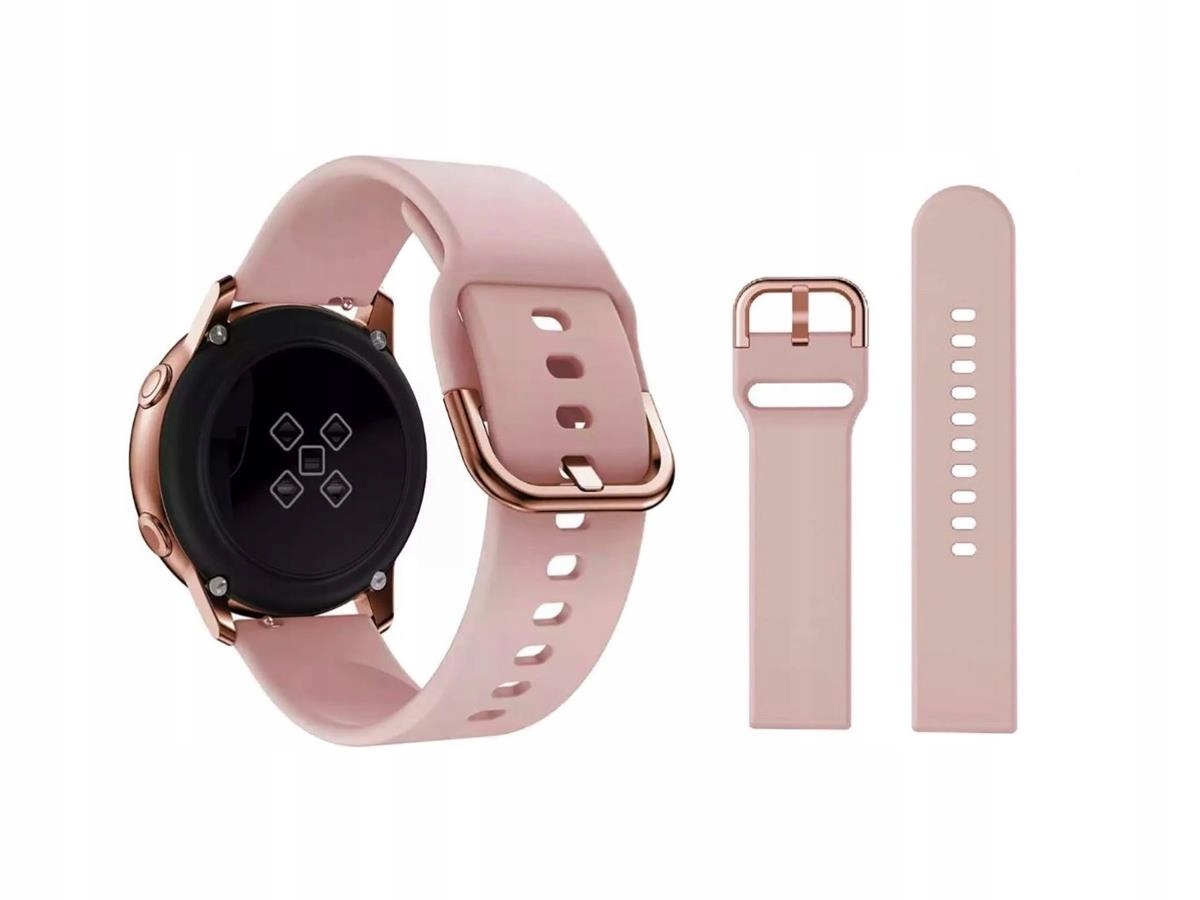 

Pasek Do Galaxy Watch 42mm Active 2/3 20mm różowy