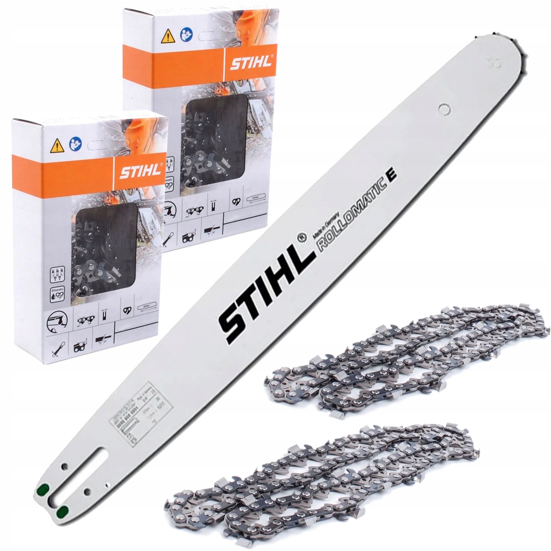 

Prowadnica 2 Łańcuchy Stihl 40 CM 3/8 1,3