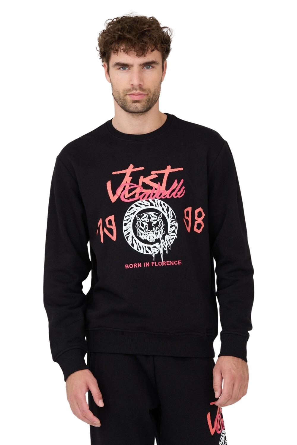 Just Cavalli Černá mikina Vel. 1998 Dripp M