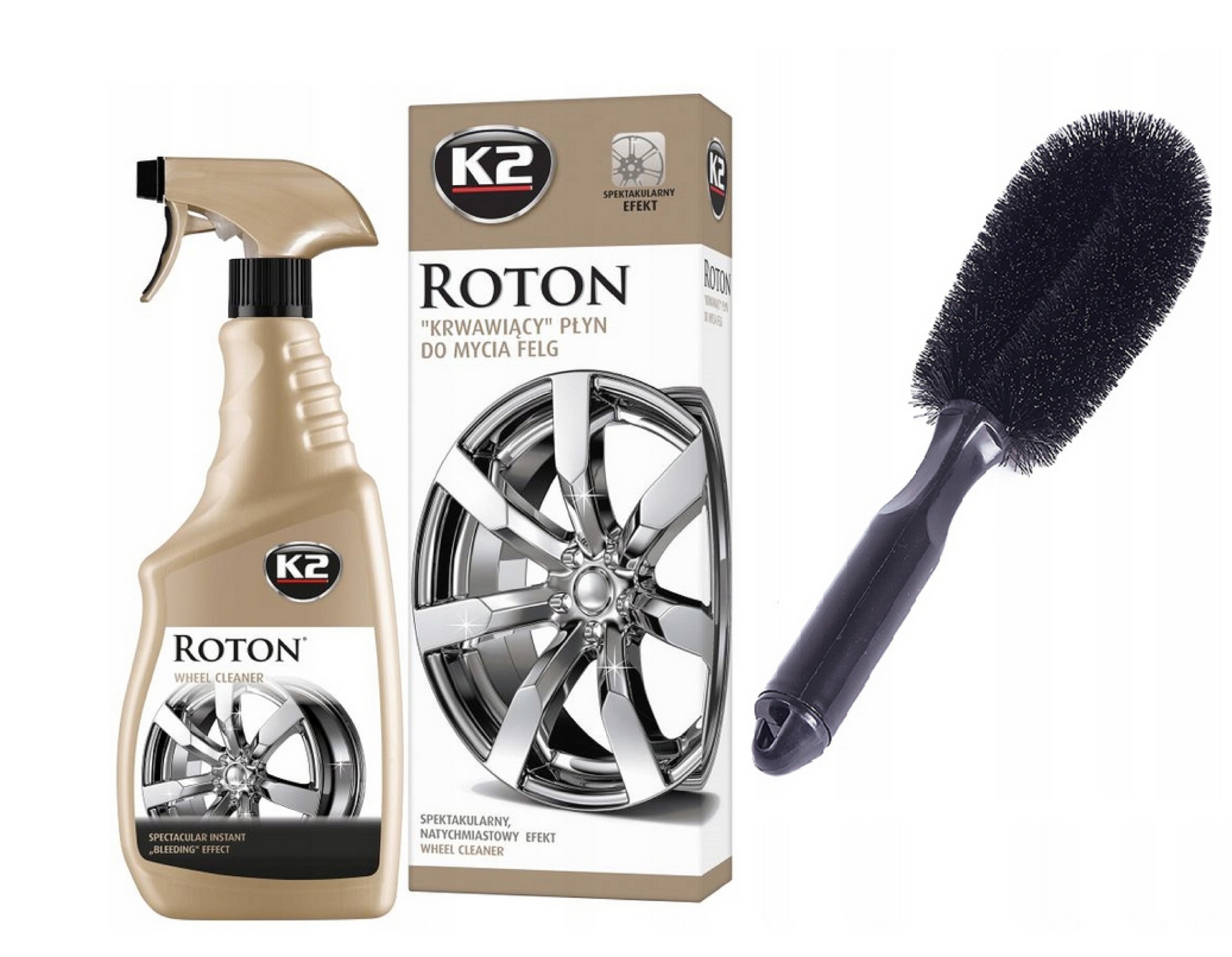 K2 Roton Środek Chemia Preparat Płyn Do Mycia Czyszczenia Felg Aluminiowych