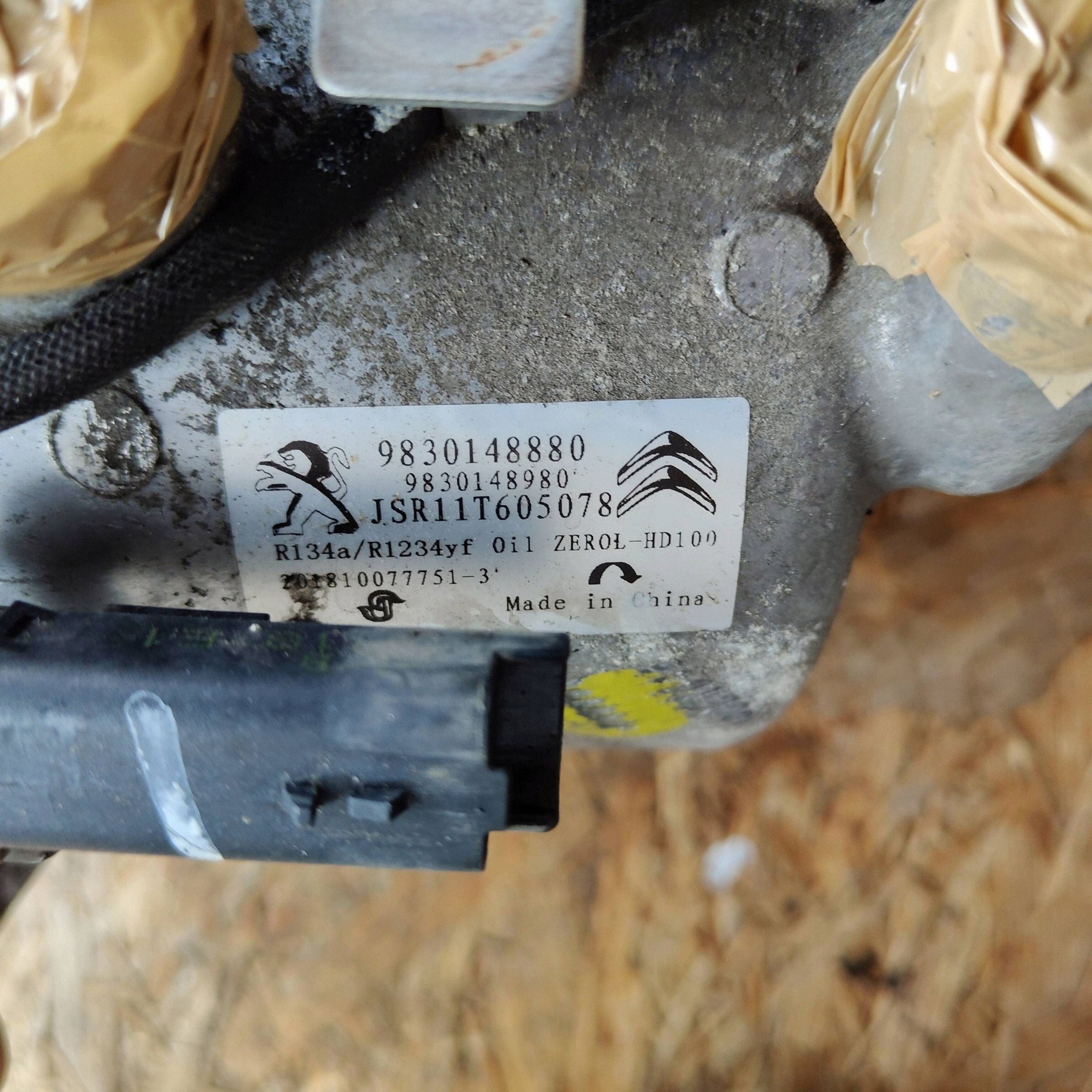 Citroen Jumpy expert proace 2.0 BHDI Klimakompressor klimaanlage 9830148880