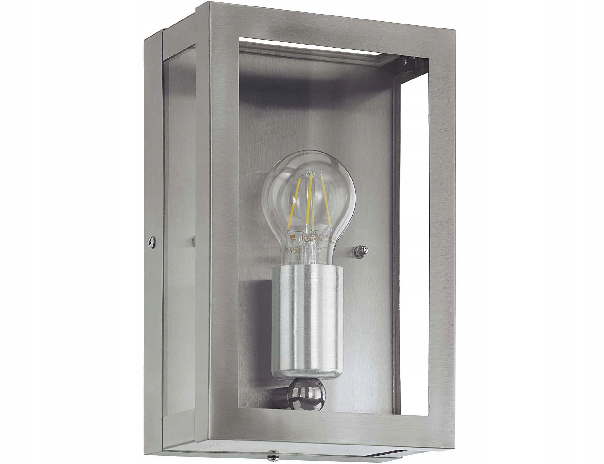 Zahradní nástěnné svítidlo Eglo Alamonte 1 šedé E27 R14