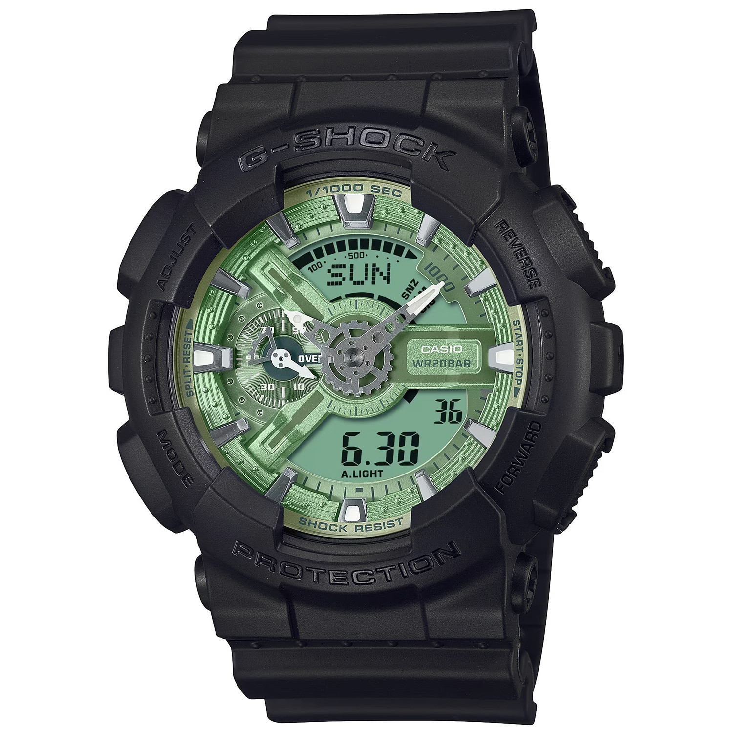 Casio G-Shock GA-110CD-1A3ER 200 m Černý