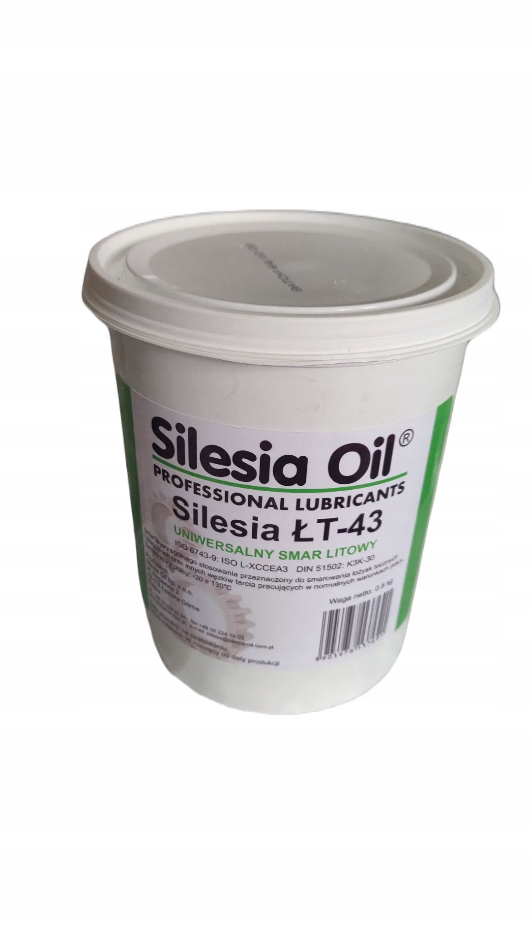 Smar ŁT 43 0,8KG Silesia Smar litowy zielony Rodzaj towot