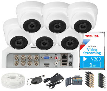 Zestaw do monitoringu 4in1, - Hikvision Hiwatch