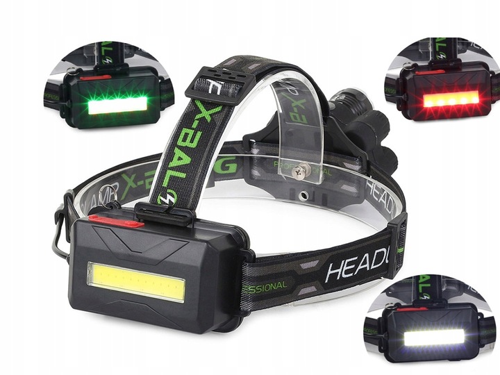 Mocna Latarka Czołowa Led Zoom Xml T6 Lampka Na Głowę Reflektor Czołówka 7 Marka Bailong