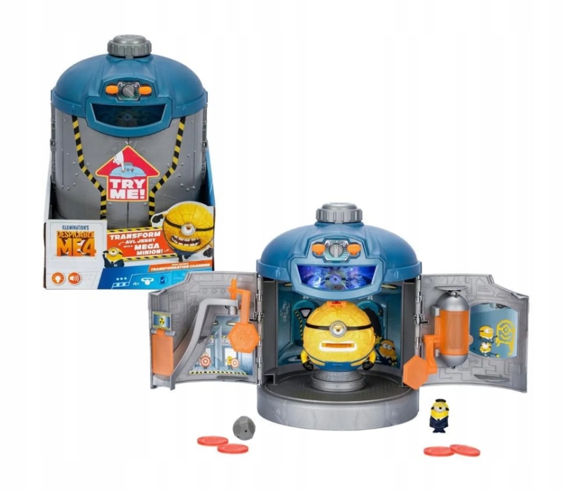 Minionki, Jak ukraść księżyc 4, Tranformacja Jerry’ego, zestaw z figurką