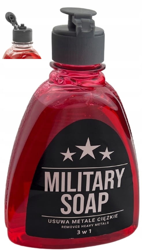 Mydło 3w1 Military Soap 0,3l do zabrudzeń ciężkich strzelnicę dla Strzelców