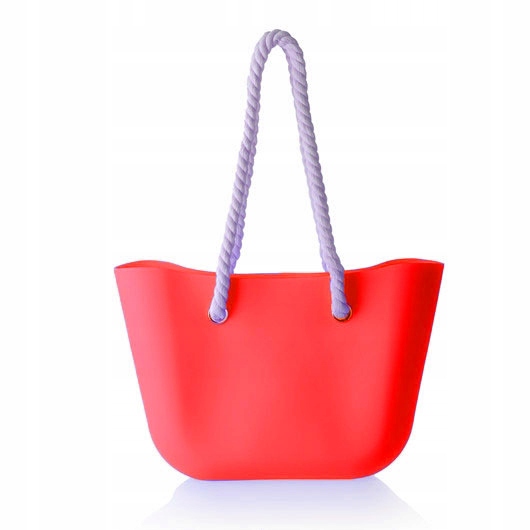

O Torba Gumowa Torebka Hobo Jelly Shopper Bag Tgla