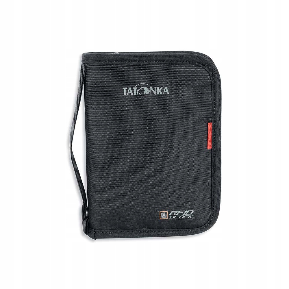 Portfel Tatonka Travel Zip Money Box Rfid czarny