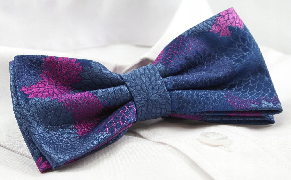 Mucha z Poszetką Alties - Wzór Florystyczny Marka inna