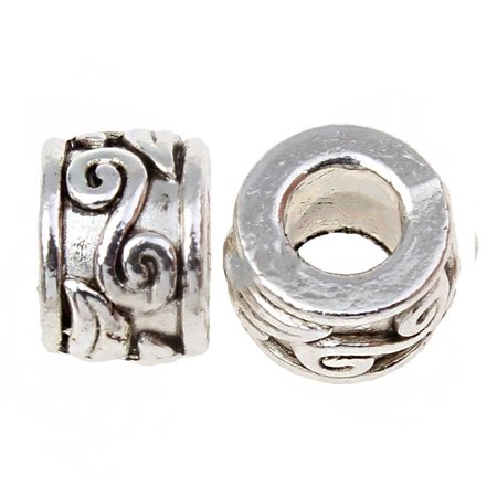 Hurt Koralik Przekładka Bail 7x9mm 4szt