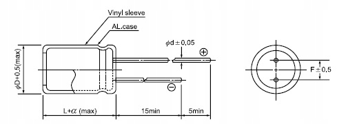 KONDENSATOR elektrolityczny 2200uF 25V 20% Jamicon Producent Jamicon