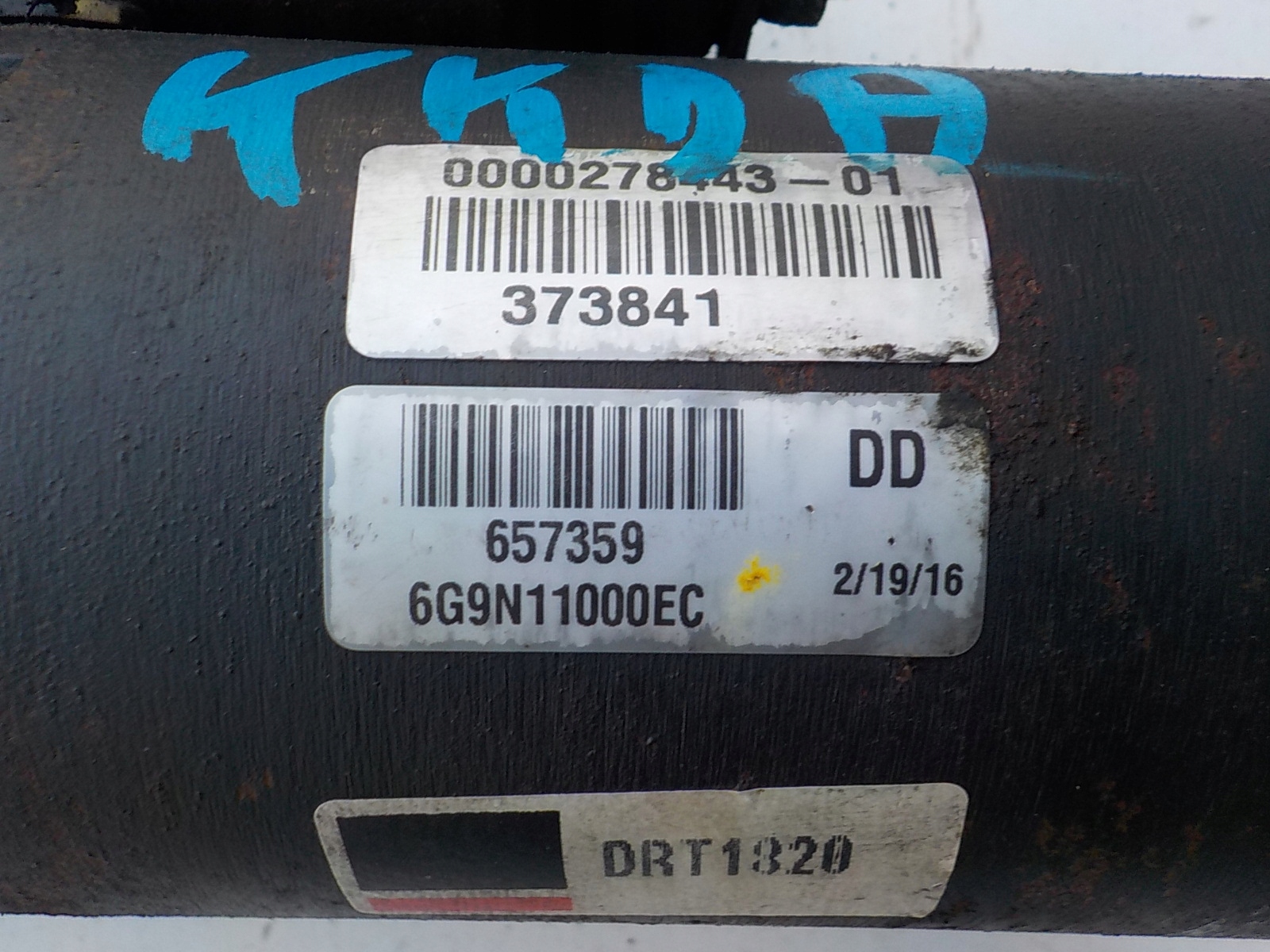 FOCUS MK2 MONDEO MK4 1.8 TDCI QYWA KKDA ROZRUSZNIK 6G9N-11000-EC Producent części Ford OE