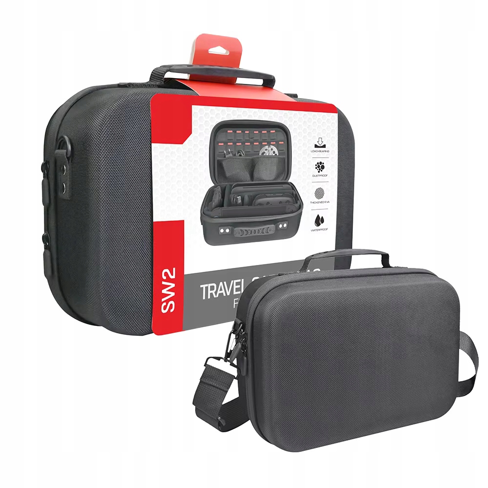 Iris Walizka kufer organizer na konsolę Switch 2 dock i akcesoria czarny