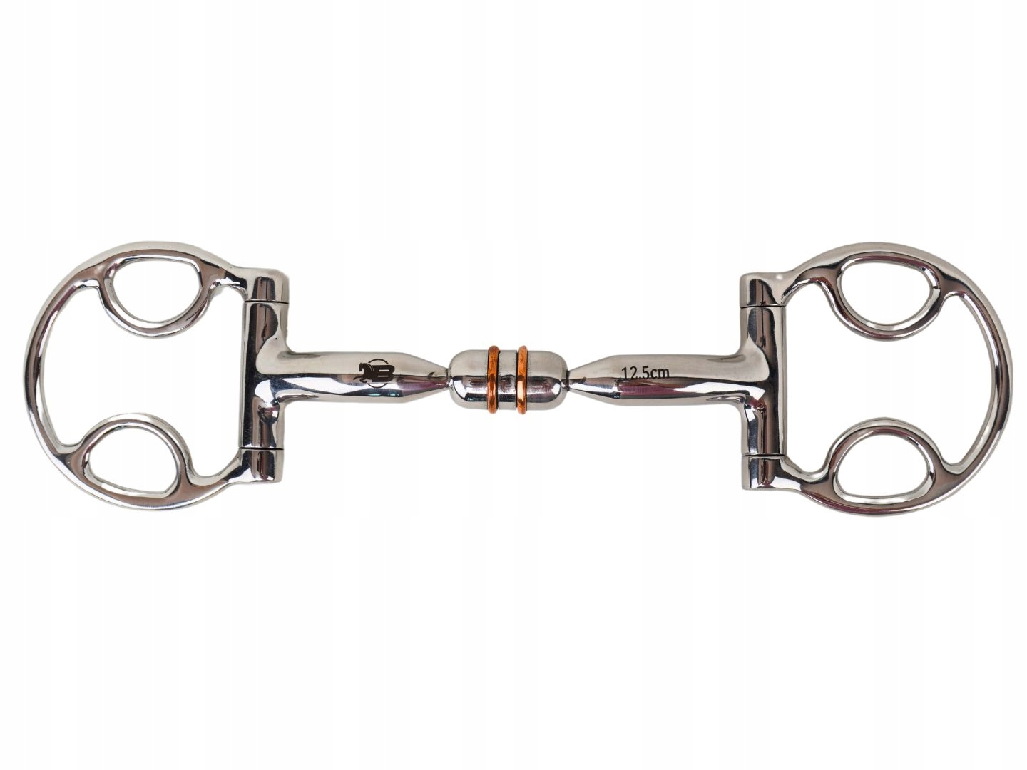 Wędzidło anatomiczne Balotade Beval z rolką 13,5 cm