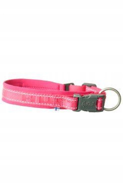 Levně Obojek Hurtta Casual Eco rubínový 25-35cm