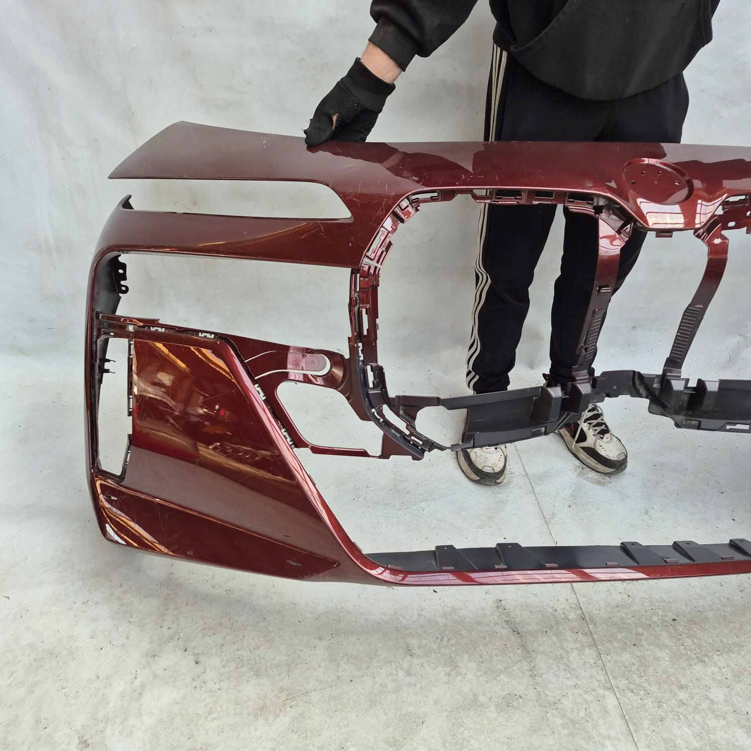 BMW 7 I7 G70 m-packet 22- bumper front front for mouldings PDC 8081544