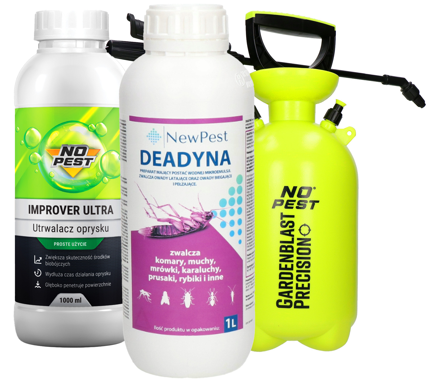 Płyn Deadyna Na Komary Muchy Spryskiwacz Adiuwant