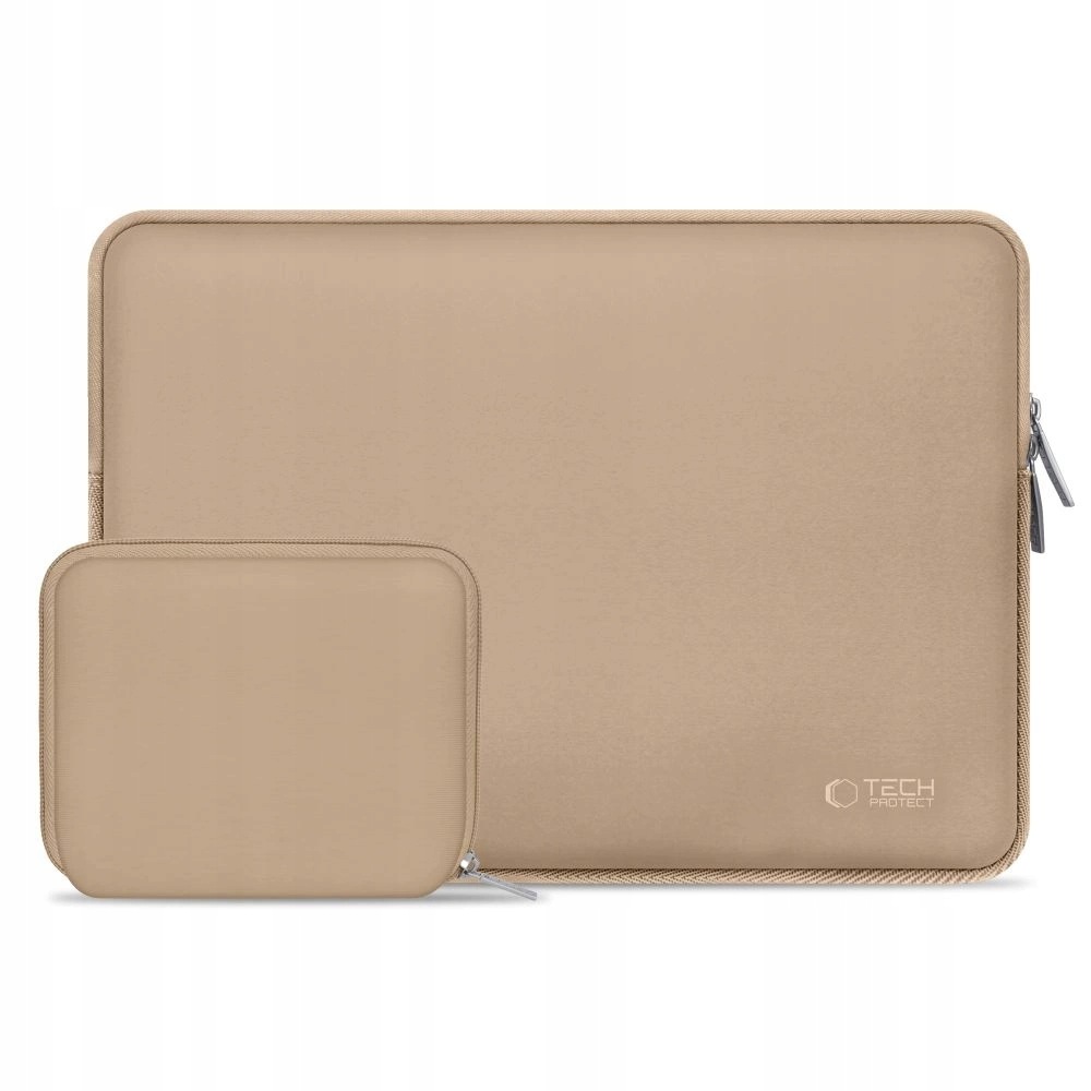 Torba na laptopa 13-14" Tech-Protect Neoslim beżowe