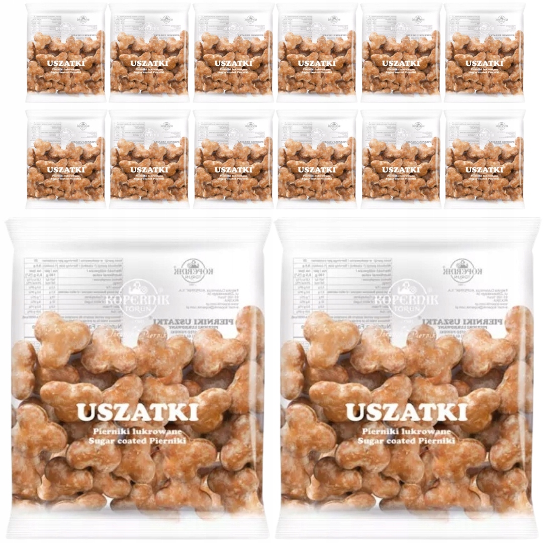 Levně Kopernik Toruňské Perníky Ušatky 153 g x 14 kusů