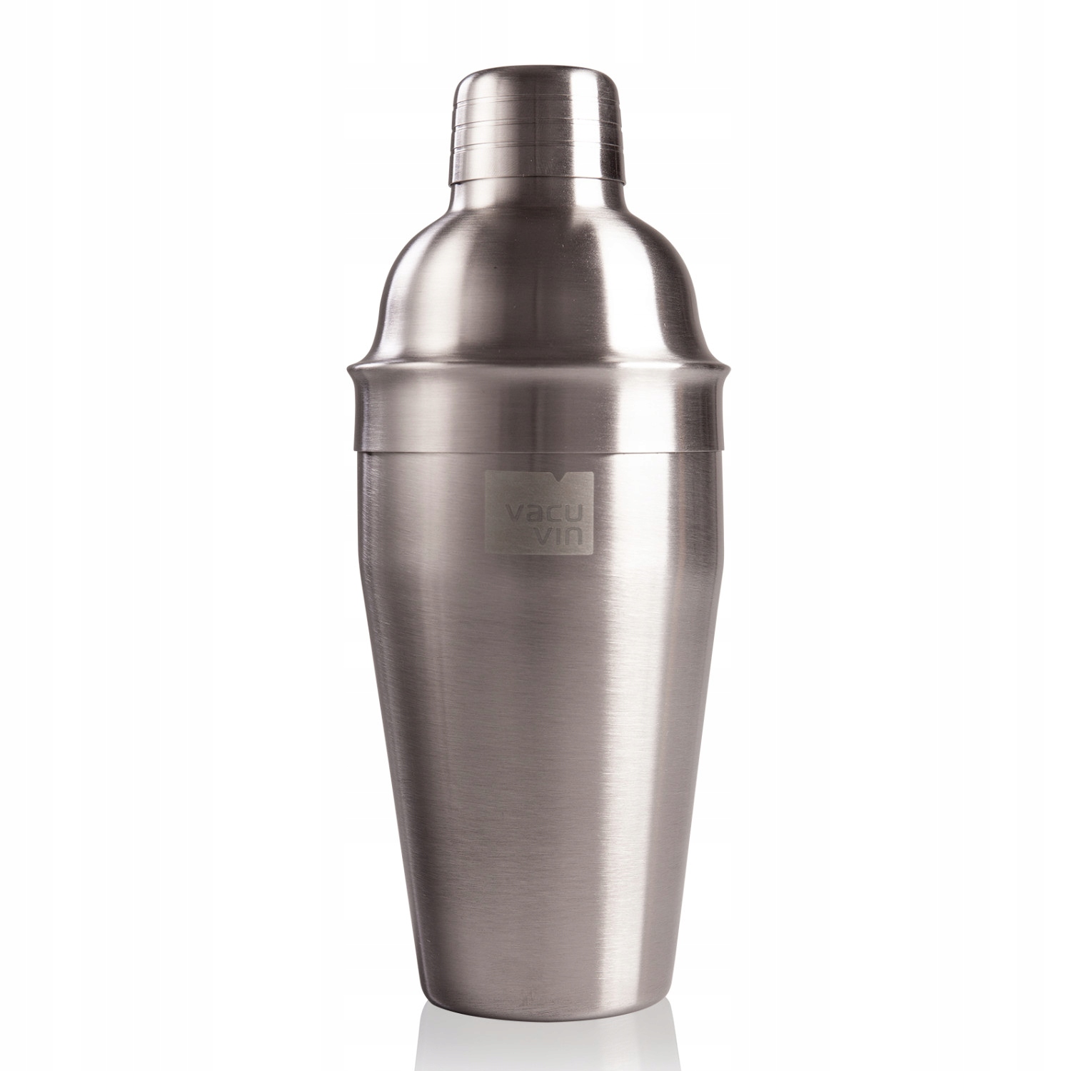 

Shaker VacuVin Classic metalowy satynowy 0,7L