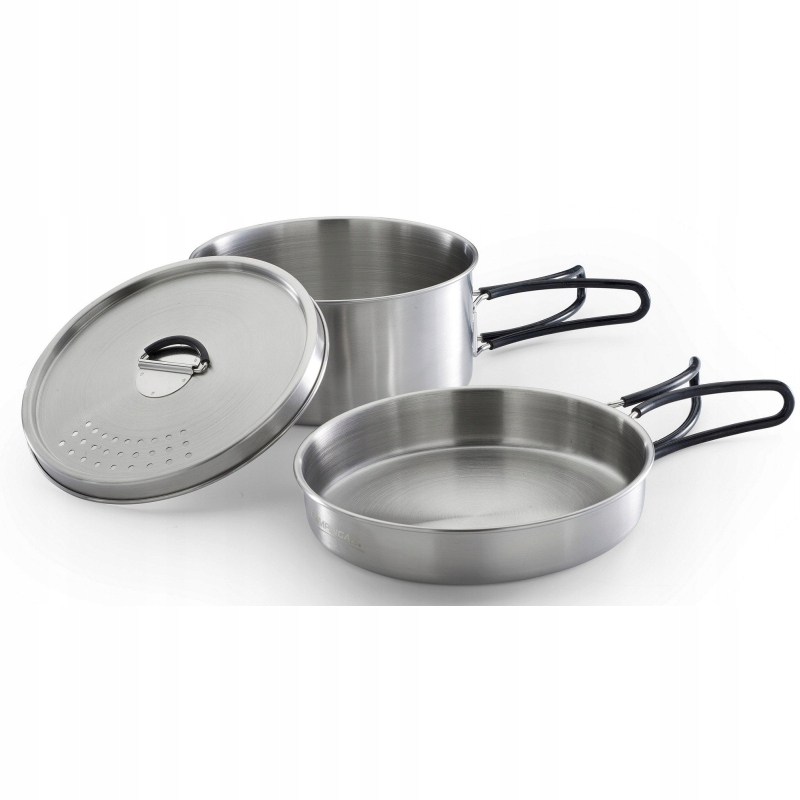 Kempingové nádobí Accy Stainless Steel Trekking Kit