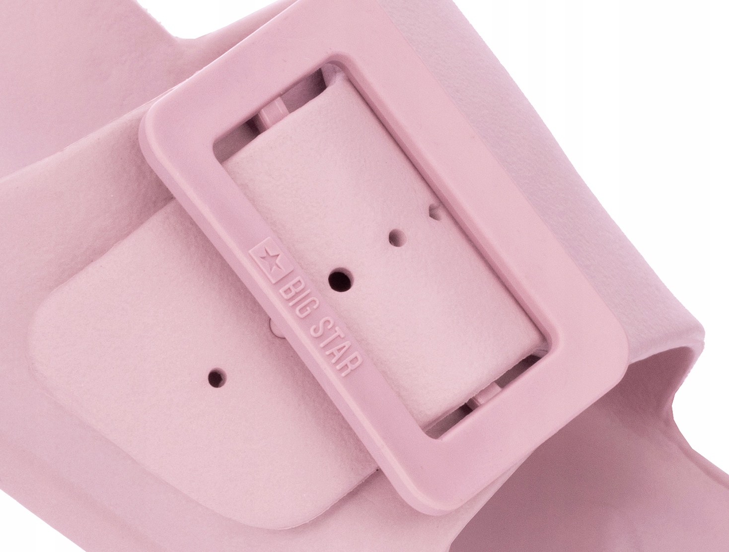 BIG STAR LEKKIE KLAPKI DAMSKIE PLAŻOWE BASENOWE 38 Wysokość obcasa/platformy 2.5 cm